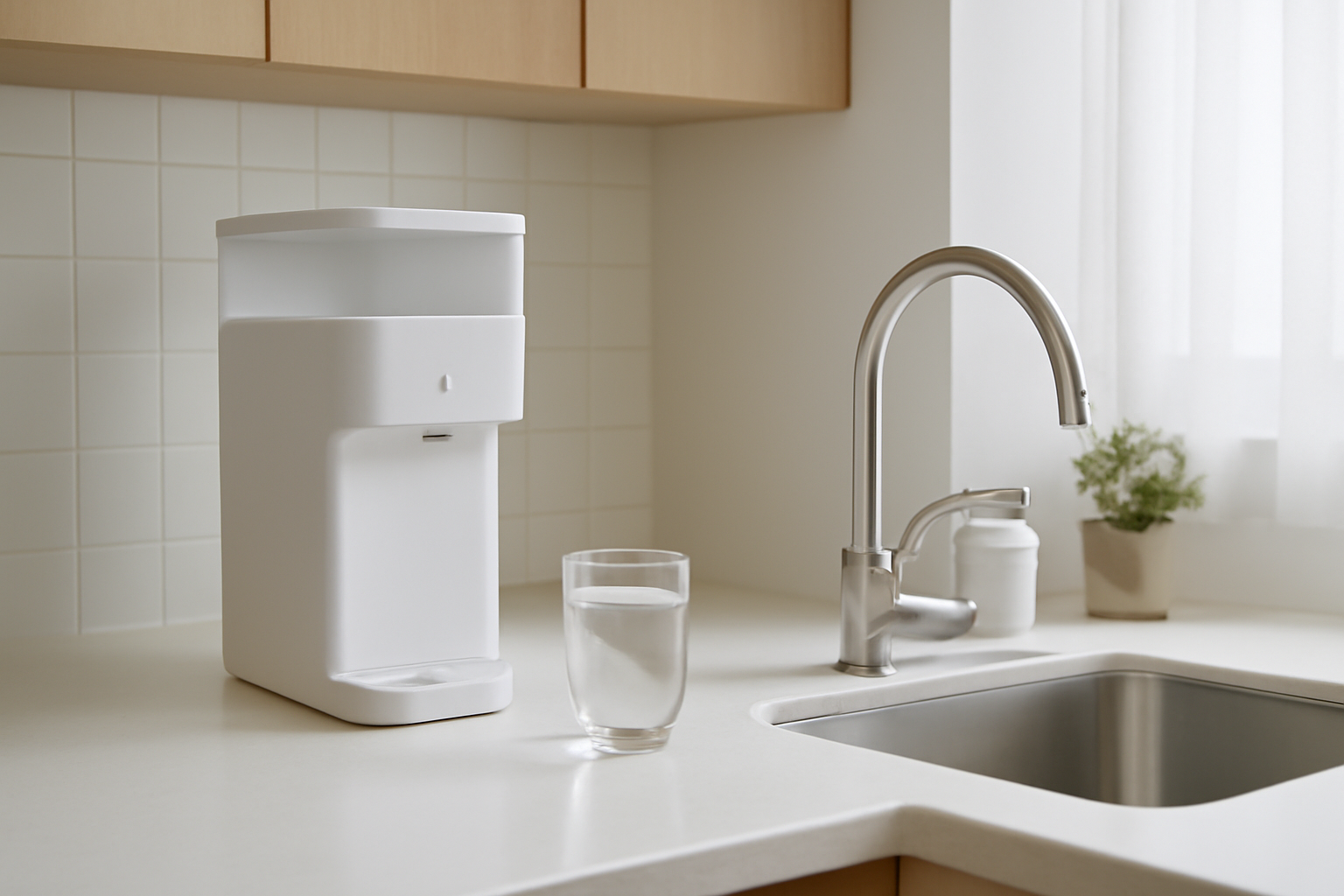 ウォーターサーバーと浄水器の比較イメージ